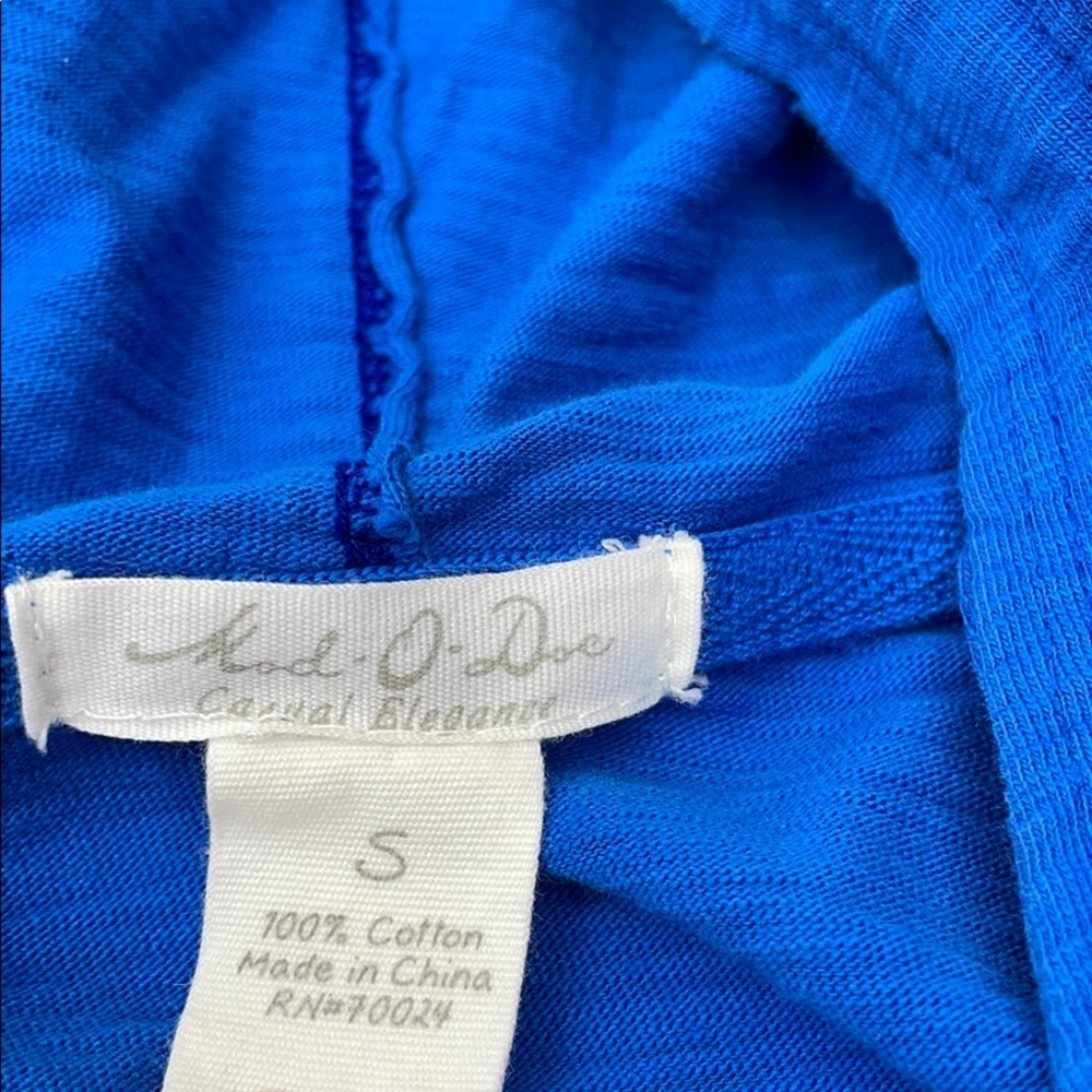Mod-O-Doc hoodie blue women’s size small - Picture 4 of 10
